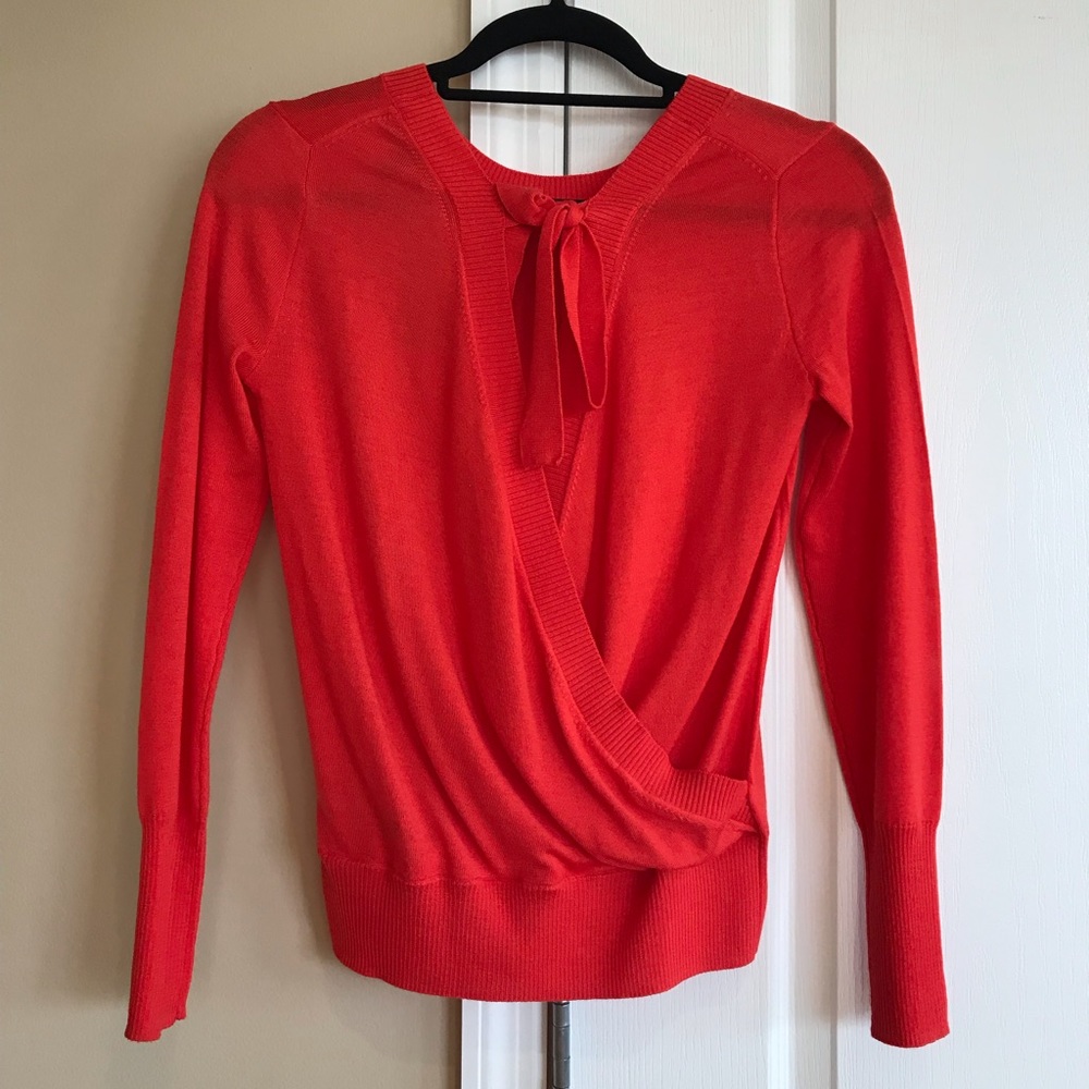 J Crew XXS Coral Sweater